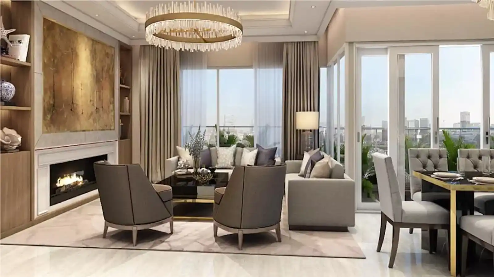 Silverglades-Hightown-Residences-Living-area